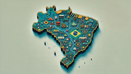 Arte Brasil foto IA