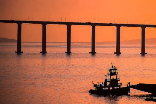 brazil rio negro bridge river cotidiano